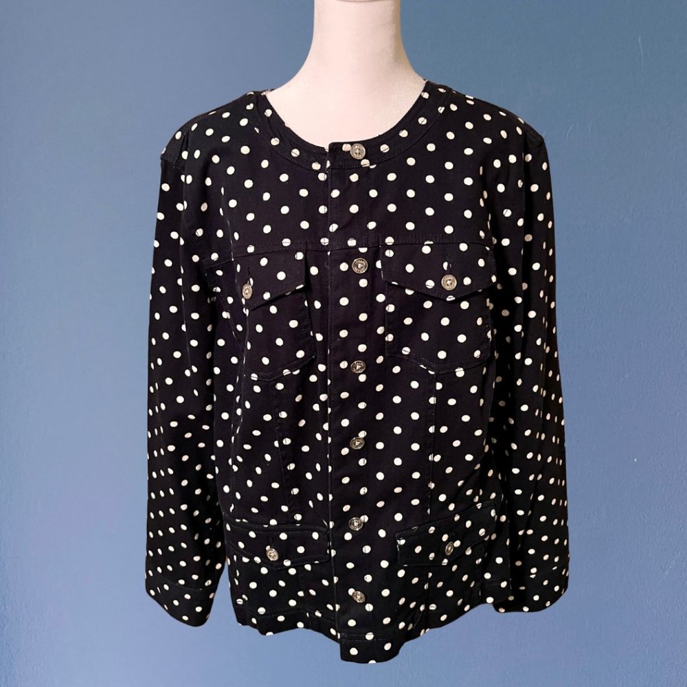 Ralph Lauren I Polka Dot Riding Jacket